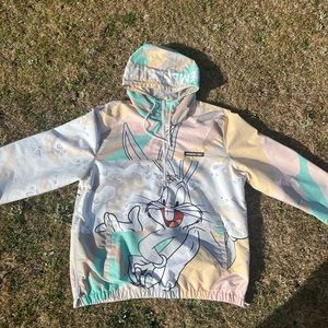 Members Only Looney Tunes Windbreaker Jacket Collab